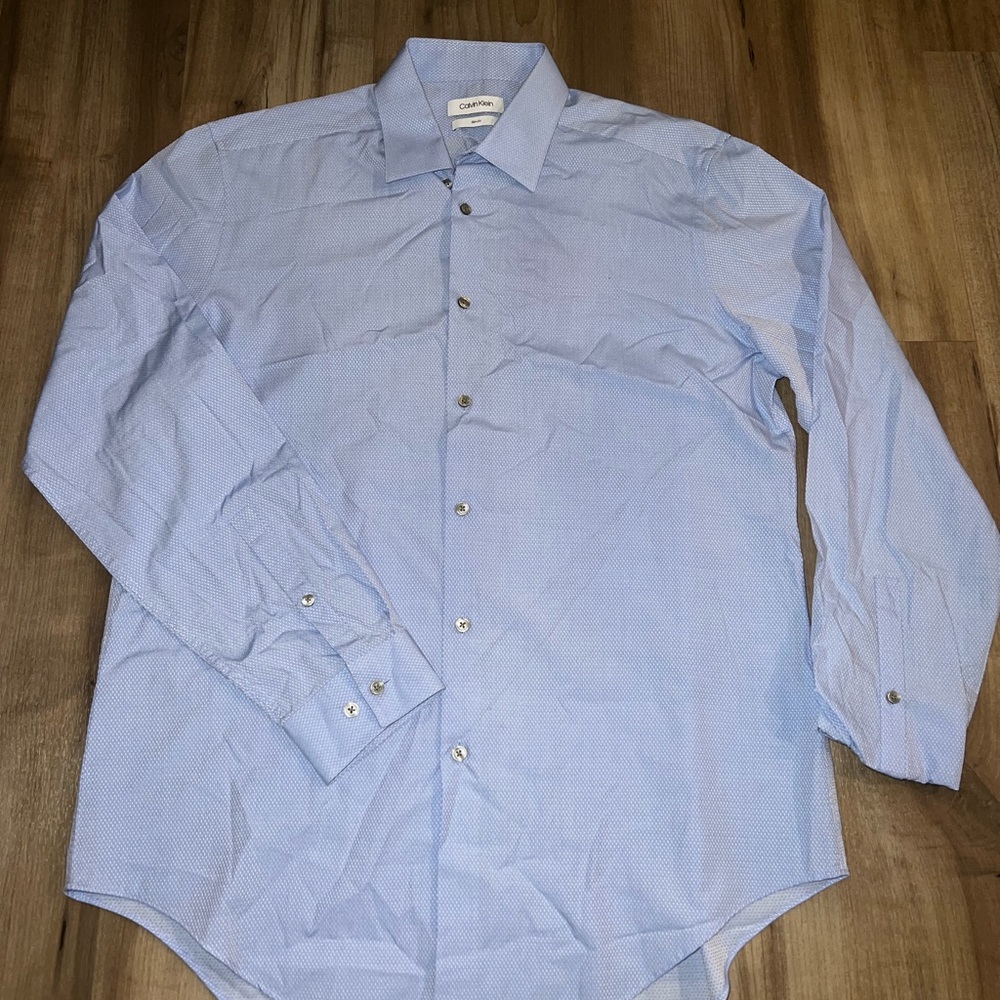 Calvin Klein Light Blue Dress Shirt